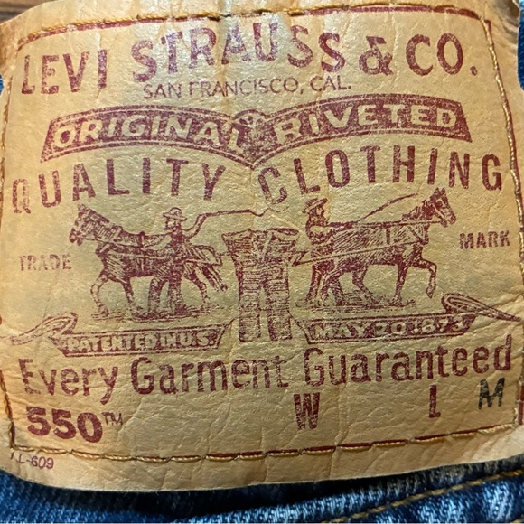 Vintage 90s Levi’s 550 Jeans Women’s 12 Regular Relaxed Tapered Made in USA - Picture 14 of 14